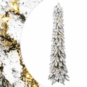 Árbol de Navidad artificial iluminado 130 LEDs y nieve 210 cm by , Christmas trees - Ref: Foro24-357699, Price: 72,55 €, Disc...