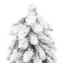 Árbol de Navidad artificial iluminado 130 LEDs y nieve 210 cm de , Arboles de navidad - Ref: Foro24-357699, Precio: 72,55 €, ...