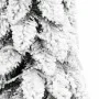 Árbol de Navidad artificial iluminado 130 LEDs y nieve 210 cm de , Arboles de navidad - Ref: Foro24-357699, Precio: 72,55 €, ...