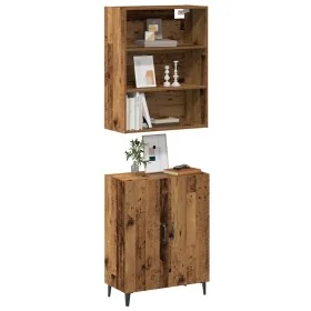 Aparador con armario de pared madera antigua madera ingeniería by , Sideboards - Ref: Foro24-3329223, Price: 133,39 €, Discou...