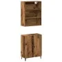 Aparador con armario de pared madera antigua madera ingeniería by , Sideboards - Ref: Foro24-3329223, Price: 133,39 €, Discou...