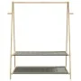 Perchero con estantes bambú 132x45,5x150,5 cm by , Dresser Organizers and Bar Hangers - Ref: Foro24-4008914, Price: 53,77 €, ...