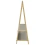 Perchero con estantes bambú 132x45,5x150,5 cm by , Dresser Organizers and Bar Hangers - Ref: Foro24-4008914, Price: 53,77 €, ...