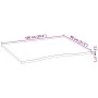 Tablero escritorio 100x80x2,5cm rectangular madera maciza roble by , Table tops - Ref: Foro24-4009036, Price: 129,97 €, Disco...