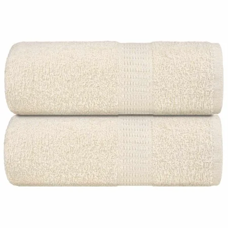 Toallas invitados 2 uds 100% algodón crema 30x50 cm 360 gsm by , Towels - Ref: Foro24-136995, Price: 12,51 €, Discount: %