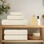 Toallas invitados 2 uds 100% algodón crema 30x50 cm 360 gsm by , Towels - Ref: Foro24-136995, Price: 12,51 €, Discount: %