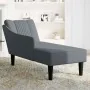 Chaise longue con reposabrazos derecho terciopelo gris claro by , Daybeds - Ref: Foro24-4009793, Price: 114,51 €, Discount: %