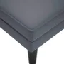 Tumbona con almohada reposabrazo derecho terciopelo gris oscuro by , Daybeds - Ref: Foro24-4009808, Price: 113,23 €, Discount: %
