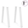 Patas para mesa de centro en forma de V 2 uds acero blanco von , Tischbeine - Ref: Foro24-4012561, Preis: 84,49 €, Rabatt: %