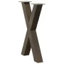 Patas para mesa comedor forma X 2uds acero natural 60x(72-73)cm von , Tischbeine - Ref: Foro24-4012975, Preis: 105,27 €, Raba...