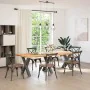 Patas para mesa de comedor en forma de X 3 uds antracita acero by , Table legs - Ref: Foro24-4012994, Price: 155,62 €, Discou...