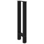 Patas de mesa de centro acero negro 2 uds 38x(72-73) cm by , Table legs - Ref: Foro24-4013296, Price: 68,17 €, Discount: %