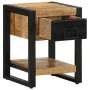 Mesita de noche madera maciza de mango 35x34x45 cm de , Mesitas de noche - Ref: Foro24-4013567, Precio: 103,06 €, Descuento: %