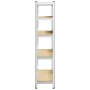 Estantería almacenaje 5 niveles contrachapada y acero plata by , Industrial shelving - Ref: Foro24-4016947, Price: 46,79 €, D...