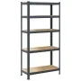 Estante de almacenaje 5 niveles acero y contrachapada antracita by , Industrial shelving - Ref: Foro24-4016951, Price: 51,39 ...