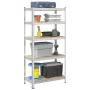 Estantería resistente 5 niveles madera de ingeniería y acero von , Industrieregale - Ref: Foro24-4016958, Preis: 59,93 €, Rab...