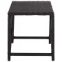 Schwarze Gartenbank aus synthetischem Rattan, 80 cm von vidaXL, Gartenbänke - Ref: Foro24-46207, Preis: 62,92 €, Rabatt: %