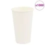 Tazas de café de papel 1000 uds 16oz 400ml blanco de , Vasos desechables - Ref: Foro24-4102793, Precio: 97,10 €, Descuento: %