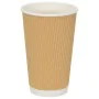 Tazas de café de papel 500 uds 16oz 400ml marrón de , Vasos desechables - Ref: Foro24-4102801, Precio: 81,83 €, Descuento: %