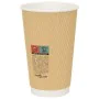 Tazas de café de papel 500 uds 16oz 400ml marrón de , Vasos desechables - Ref: Foro24-4102801, Precio: 81,83 €, Descuento: %