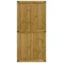 Puerta de granero CORONA madera maciza pino 100x210 cm de , Puertas - Ref: Foro24-4103418, Precio: 256,87 €, Descuento: %