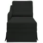 Chaise longue respaldo reposabrazos derecho terciopelo negro by , Daybeds - Ref: Foro24-4009787, Price: 104,46 €, Discount: %