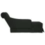 Chaise longue respaldo reposabrazos derecho terciopelo negro by , Daybeds - Ref: Foro24-4009787, Price: 104,46 €, Discount: %