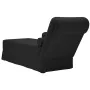 Chaise longue respaldo reposabrazos derecho terciopelo negro by , Daybeds - Ref: Foro24-4009787, Price: 104,46 €, Discount: %