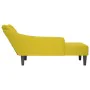 Chaise longue con reposabrazos derecho terciopelo amarillo by , Daybeds - Ref: Foro24-4009798, Price: 119,28 €, Discount: %