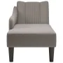 Chaise longue con reposabrazos derecho tela color topo by , Daybeds - Ref: Foro24-4009803, Price: 114,01 €, Discount: %