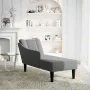 Chaise longue con reposabrazos derecho tela gris oscuro by , Daybeds - Ref: Foro24-4009801, Price: 113,63 €, Discount: %