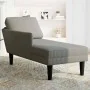 Chaise longue con cojín de tela de pana gris claro by , Daybeds - Ref: Foro24-4009815, Price: 93,04 €, Discount: %