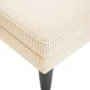 Chaise longue con cojín de tela de pana crema by , Daybeds - Ref: Foro24-4009817, Price: 120,78 €, Discount: %