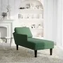Chaise longue con cojín de tela de pana verde jungla von , Tagesbetten - Ref: Foro24-4009820, Preis: 120,78 €, Rabatt: %