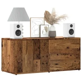 Mueble de TV madera ingeniería madera envejecida 80x34x35,5 cm de , Muebles TV - Ref: Foro24-856010, Precio: 72,43 €, Descuen...