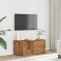 Mueble de TV madera ingeniería madera envejecida 80x34x35,5 cm by , TV Furniture - Ref: Foro24-856010, Price: 72,43 €, Discou...