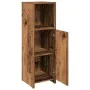Armario de baño madera contrachapada envejecida 30x30x95 cm by , Bathroom furniture - Ref: Foro24-856033, Price: 51,98 €, Dis...