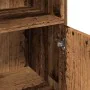 Armario de baño madera contrachapada envejecida 30x30x95 cm by , Bathroom furniture - Ref: Foro24-856033, Price: 51,98 €, Dis...