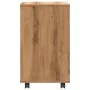 Mesa auxiliar de madera de ingeniería roble artisan 70x35x55 cm by , Side tables - Ref: Foro24-856027, Price: 52,05 €, Discou...