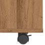 Mesa auxiliar de madera de ingeniería roble artisan 70x35x55 cm by , Side tables - Ref: Foro24-856027, Price: 52,05 €, Discou...