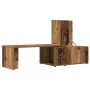 Mesa de centro madera contrachapada envejecida 150x50x35 cm von , Couchtisch - Ref: Foro24-855980, Preis: 84,94 €, Rabatt: %