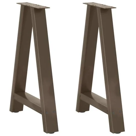 Patas de mesa de centro forma A 2uds acero 50x(72-73) cm de , Patas para mesas - Ref: Foro24-4012847, Precio: 78,95 €, Descue...