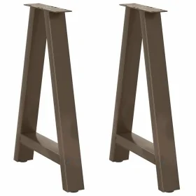 Patas de mesa de centro forma A 2uds acero 60x(72-73) cm by , Table legs - Ref: Foro24-4012851, Price: 84,78 €, Discount: %