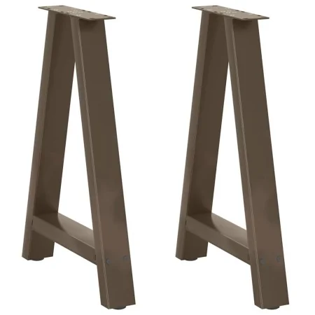 Patas de mesa de centro forma A 2uds acero 60x(72-73) cm de , Patas para mesas - Ref: Foro24-4012851, Precio: 84,78 €, Descue...