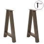 Patas de mesa de centro forma A 2uds acero 60x(72-73) cm de , Patas para mesas - Ref: Foro24-4012851, Precio: 84,78 €, Descue...