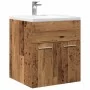 Mueble de lavabo madera de ingeniería envejecida 41x38,5x46 cm by , Bathroom furniture - Ref: Foro24-856205, Price: 40,49 €, ...
