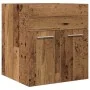 Mueble de lavabo madera de ingeniería envejecida 41x38,5x46 cm by , Bathroom furniture - Ref: Foro24-856205, Price: 40,49 €, ...