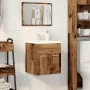 Mueble de lavabo madera de ingeniería envejecida 41x38,5x46 cm by , Bathroom furniture - Ref: Foro24-856205, Price: 40,49 €, ...