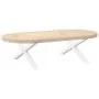 Patas de mesa de centro forma X 2uds acero blanco 70x(30-31) cm by , Table legs - Ref: Foro24-4012885, Price: 54,99 €, Discou...