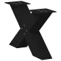 Patas de mesa de centro forma X 2uds acero negro 60x(30-31) cm von , Tischbeine - Ref: Foro24-4012940, Preis: 86,14 €, Rabatt: %
